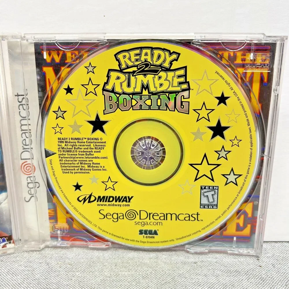 Ready 2 Rumble Boxing Sega Dreamcast 1999 W/Manual CIB